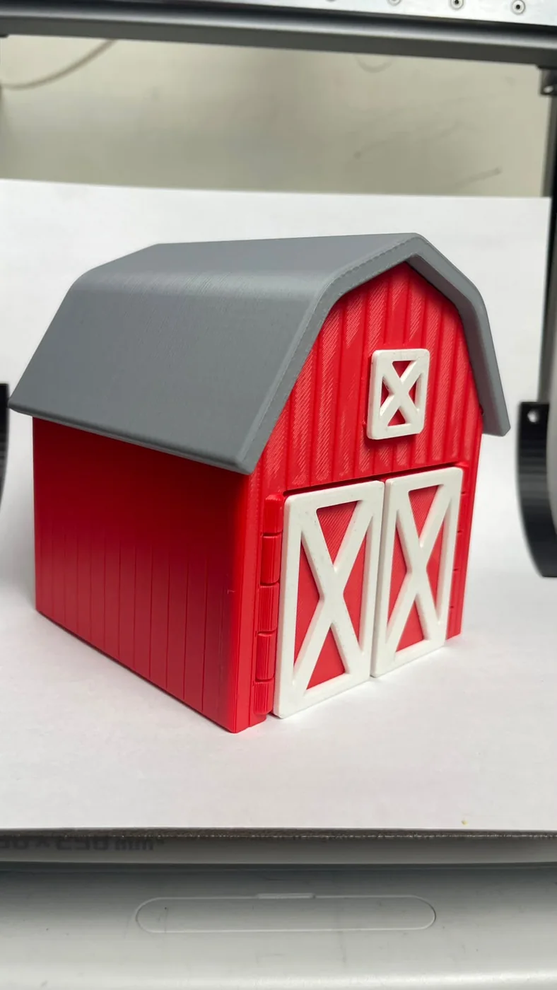 Mini barn hasil 3D print